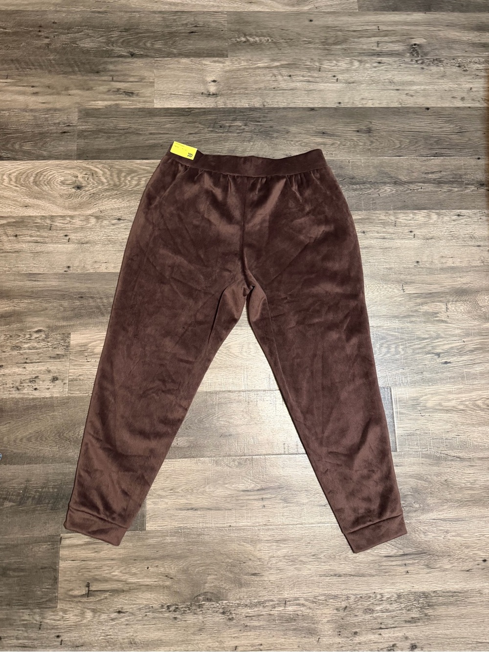 NWT All In Motion Velour Ribbed Jogger Bundle Cream Brown Size XL - Picture 3 of 5